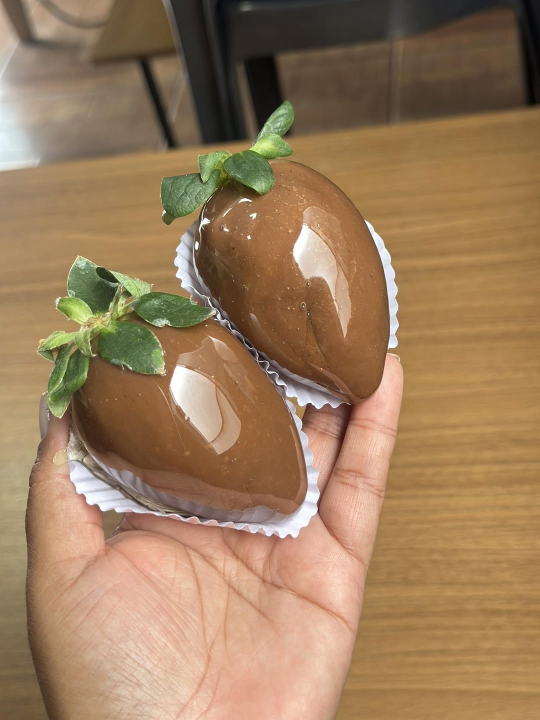 Morango com Creme de Avelã